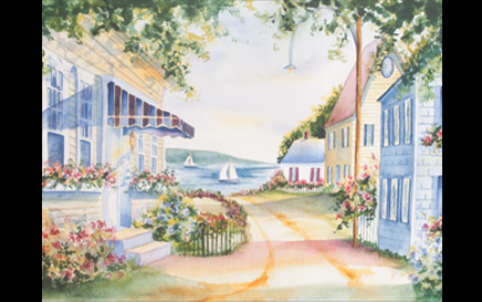 Serenity Watercolor Print